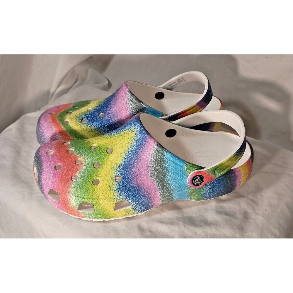 Crocs Dye Clog - Rainbow - M 10 W 12